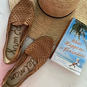 Sam Edelman woven leather loafer